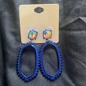 Blue Earrings